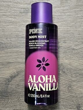 VICTORIA'S SECRET PINK ALOHA VANILLA BODY MIST 8.4oz NEW Womens Fragrance
